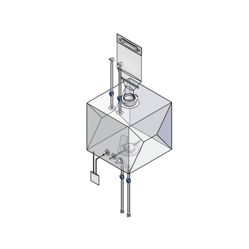 Jednokratna vrećica za transport/skladištenje/hranjenje sterilnog praha